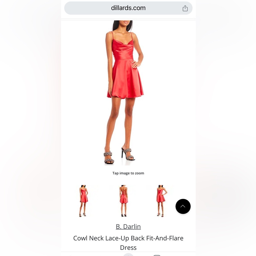 NWT Junior’s B. Darlin formal dress sz. 13/14 (runs small)